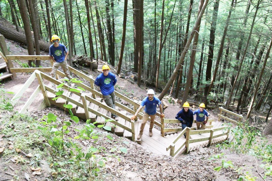 SCA’s PA Outdoor Corps Reopens Popular Trail